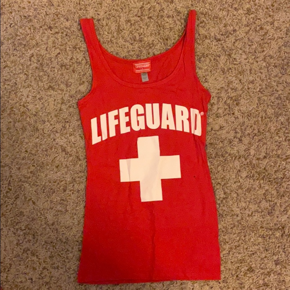 Lifeguard tank top